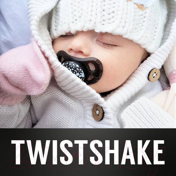 Изображение товара Набор пустышек Twistshake 78086 (2шт, черный/белый)