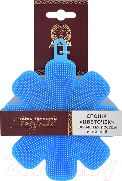 Изображение товара Щетка для мытья посуды Marmiton Цветочек 17232