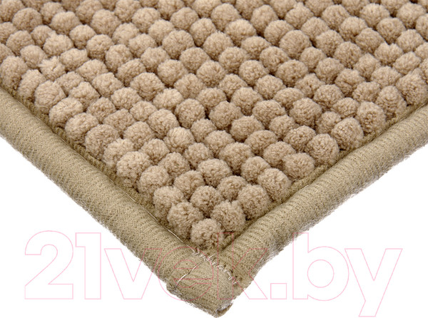 Изображение товара Коврик для ванной VORTEX Spa / 24135 (55x55, бежевый)