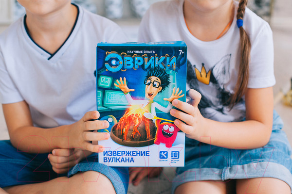 Изображение товара Набор для опытов Эврики Извержение вулкана / 1127257