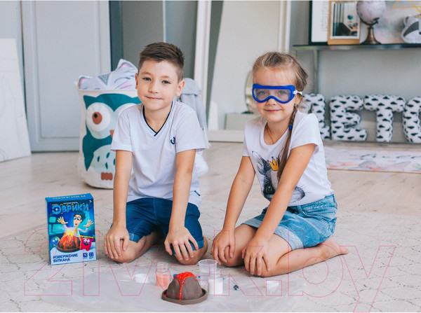 Изображение товара Набор для опытов Эврики Извержение вулкана / 1127257