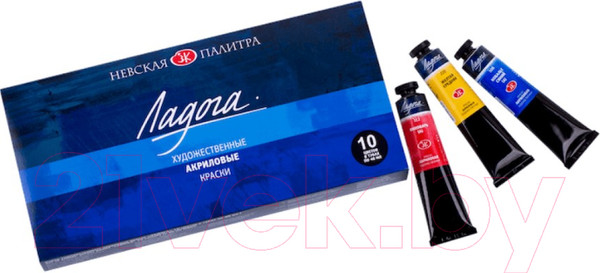 Изображение товара Акриловые краски Ладога 2241142 (10x46мл)