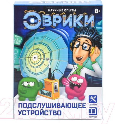 Изображение товара Набор для опытов Эврики Подслушивающее устройство / 2463890