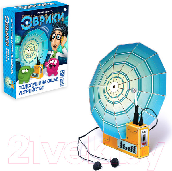 Изображение товара Набор для опытов Эврики Подслушивающее устройство / 2463890