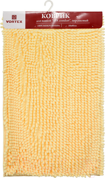 Изображение товара Коврик для ванной VORTEX SPA Comfort / 24138 (50x80, персик)