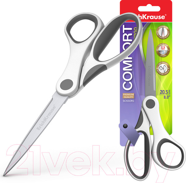 Изображение товара Ножницы канцелярские Erich Krause Comfort / 48159