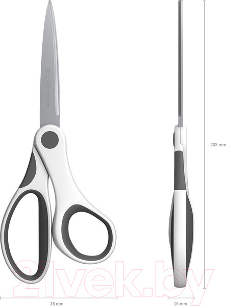 Изображение товара Ножницы канцелярские Erich Krause Comfort / 48159