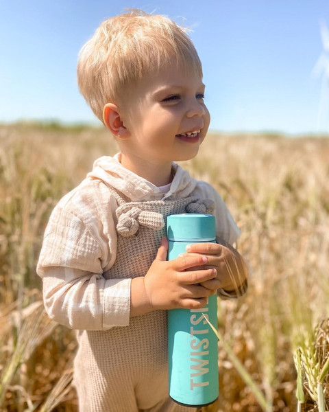 Изображение товара Термос для напитков Twistshake Hot or Cold Bottle / 78298 (420мл, пастельный синий)