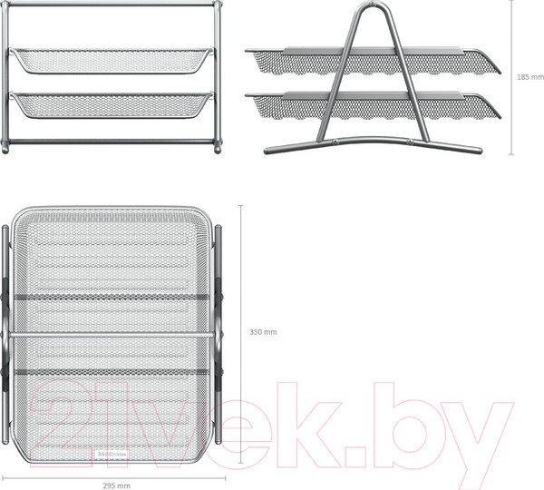 Изображение товара Лоток для бумаг Erich Krause Steel / 22512