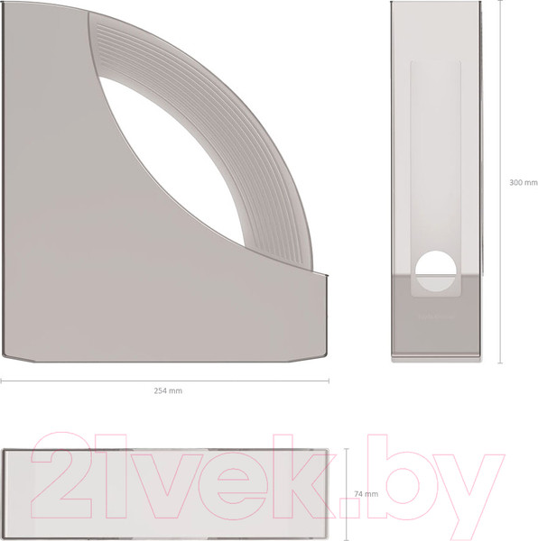 Изображение товара Лоток для бумаг Erich Krause Rainbow / 26503
