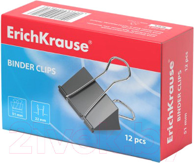 Изображение товара Зажим для бумаги Erich Krause 2981