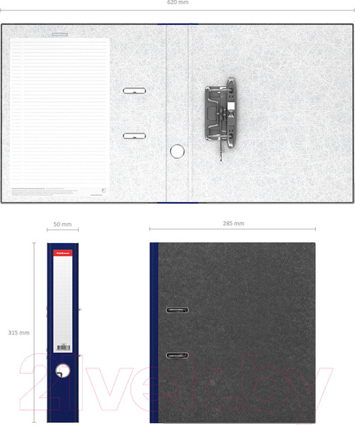 Изображение товара Папка-регистратор Erich Krause Original / 678 (синий)