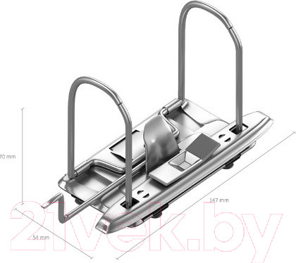 Изображение товара Папка-регистратор Erich Krause Granite / 43527 (синий)