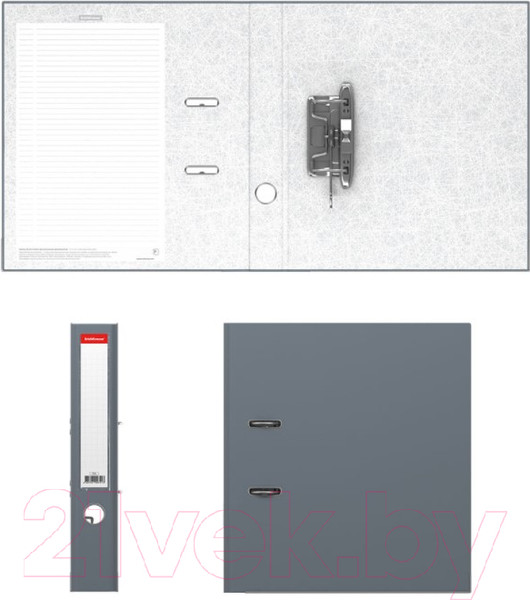Изображение товара Папка-регистратор Erich Krause Business разборная / 721 (серый)