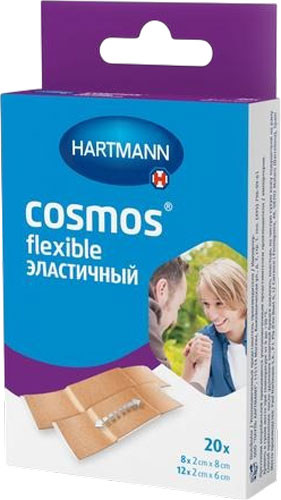 Изображение товара Пластырь Cosmos Flexible эластичный два размера (20шт)