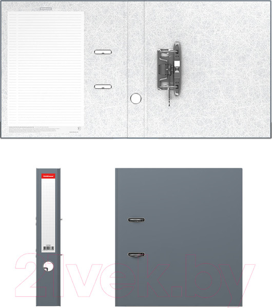 Изображение товара Папка-регистратор Erich Krause Colors / 17778 (серый)