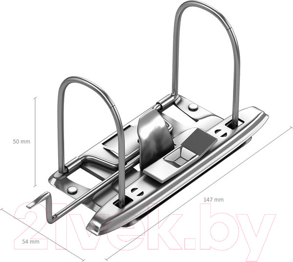 Изображение товара Папка-регистратор Erich Krause Colors / 17778 (серый)