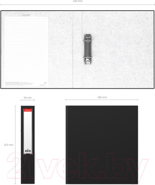 Изображение товара Папка-регистратор Erich Krause Business / 36098 (черный)