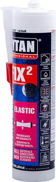 Изображение товара Клей-герметик Tytan Professional Professional Fix2 Elastic (290мл)