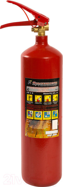 Изображение товара Огнетушитель Ярпожинвест ОУ-2