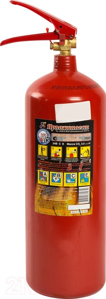 Изображение товара Огнетушитель Ярпожинвест ОУ-3