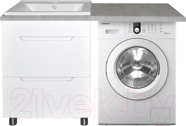 Изображение товара Тумба с умывальником Гамма Атриа-9055 СТ120 Р23о/Ф8-У 55