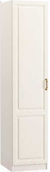 Изображение товара Шкаф-пенал Mobi Ливерпуль 13.27 (белый/ясень ваниль НМ-1012-100 ПВХ)