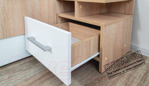 Изображение товара Комплект мебели для спальни Империал Алёна 3 (венге/дуб молочный)