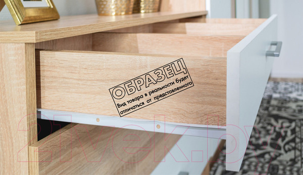 Изображение товара Комплект мебели для спальни Империал Алёна 4 (венге/дуб молочный)