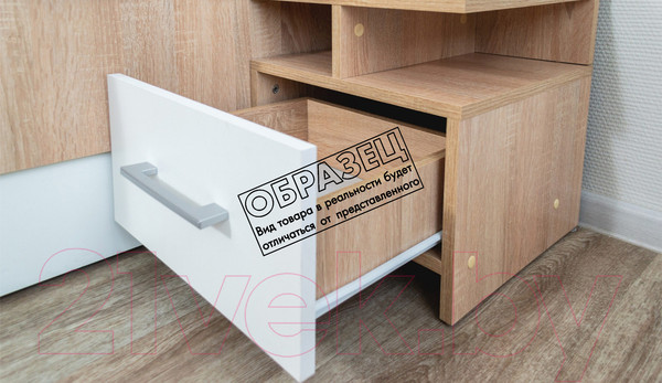 Изображение товара Комплект мебели для спальни Империал Алёна 4 (венге/дуб молочный)