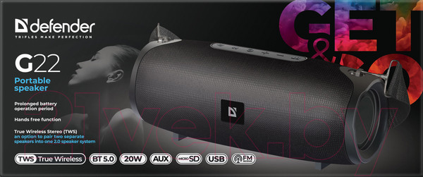 Изображение товара Портативная колонка Defender G22 / 65122