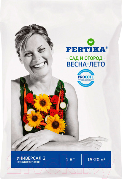 Изображение товара Удобрение Fertika Универсал-2 (1кг)