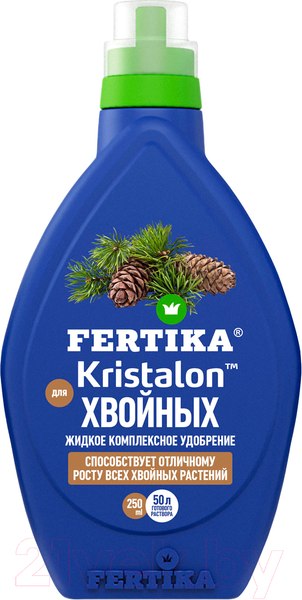 Изображение товара Удобрение Fertika Кристалон для хвойных (250мл)