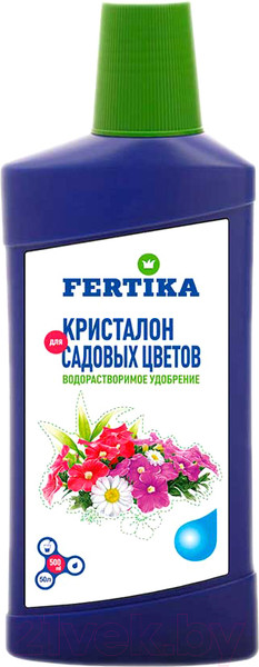 Изображение товара Удобрение Fertika Кристалон для садовых цветов (500мл)