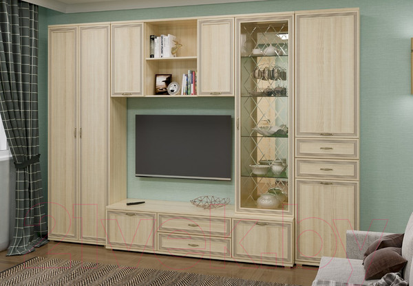 Изображение товара Шкаф-пенал Лером Карина ШК-1062-АС (ясень асахи)