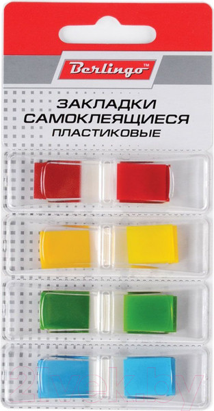 Изображение товара Стикеры канцелярские Hatber Berlingo Neon / LSz-45124
