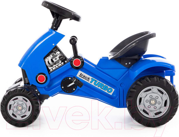 Изображение товара Каталка детская Полесье Turbo-2 Трактор / 84644 (синий)