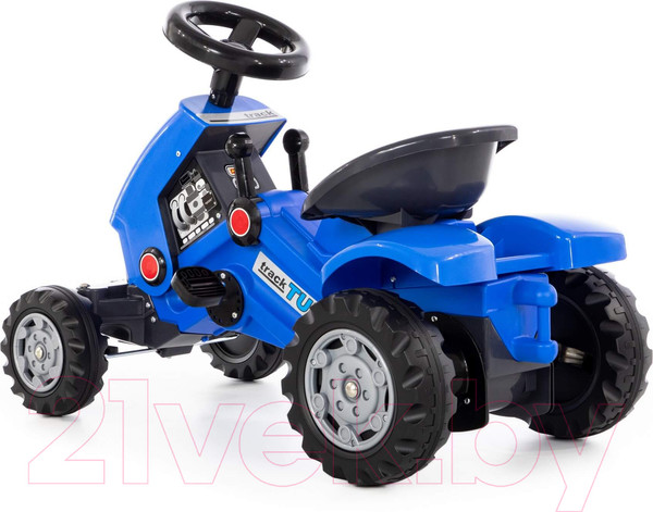 Изображение товара Каталка детская Полесье Turbo-2 Трактор / 84644 (синий)