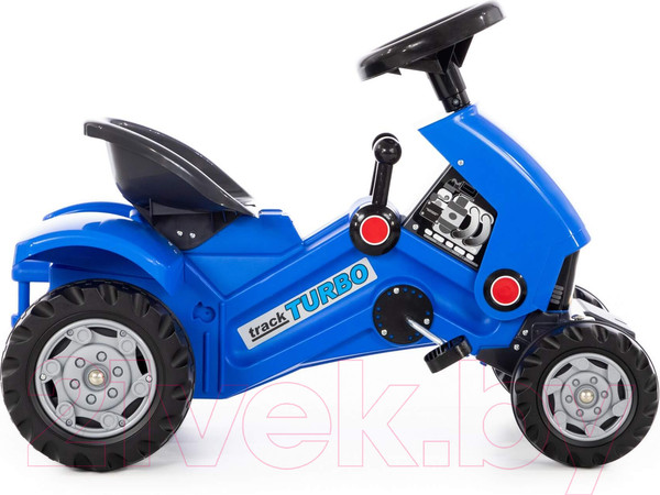Изображение товара Каталка детская Полесье Turbo-2 Трактор / 84644 (синий)