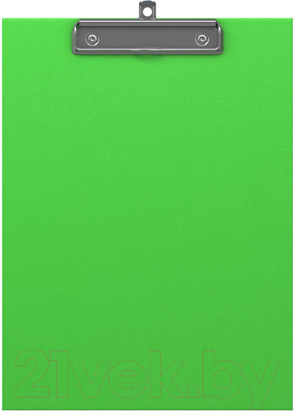 Изображение товара Планшет с зажимом Erich Krause Neon / 45409 (зеленый)