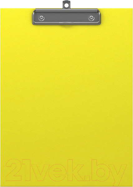 Изображение товара Планшет с зажимом Erich Krause Neon / 45410 (желтый)