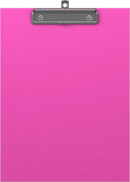 Изображение товара Планшет с зажимом Erich Krause Neon / 45411 (розовый)