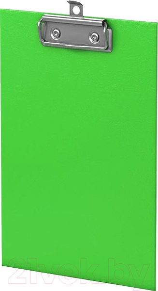 Изображение товара Планшет с зажимом Erich Krause Neon / 49441 (зеленый)