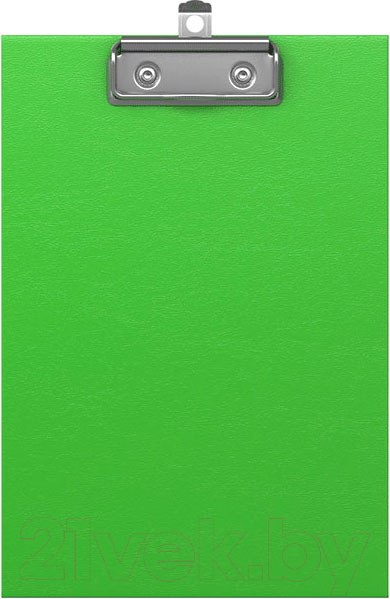 Изображение товара Планшет с зажимом Erich Krause Neon / 49441 (зеленый)