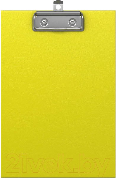 Изображение товара Планшет с зажимом Erich Krause Neon / 49442 (желтый)