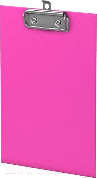 Изображение товара Планшет с зажимом Erich Krause Neon / 49443 (розовый)