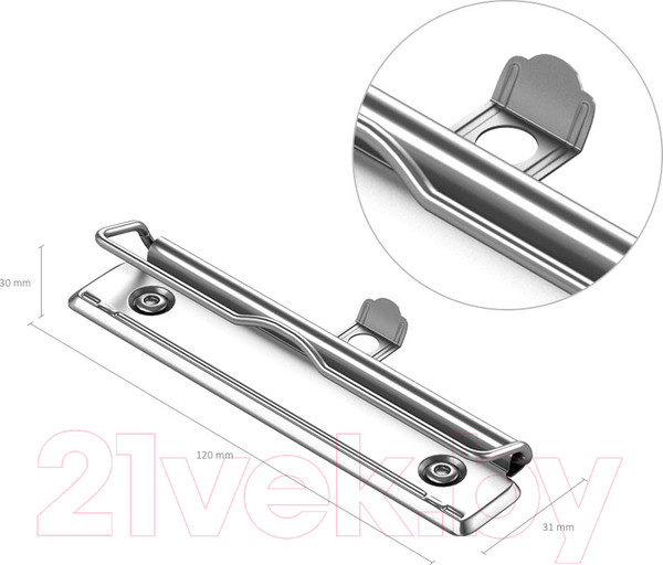 Изображение товара Планшет с зажимом Erich Krause Standard / 755 (синий)