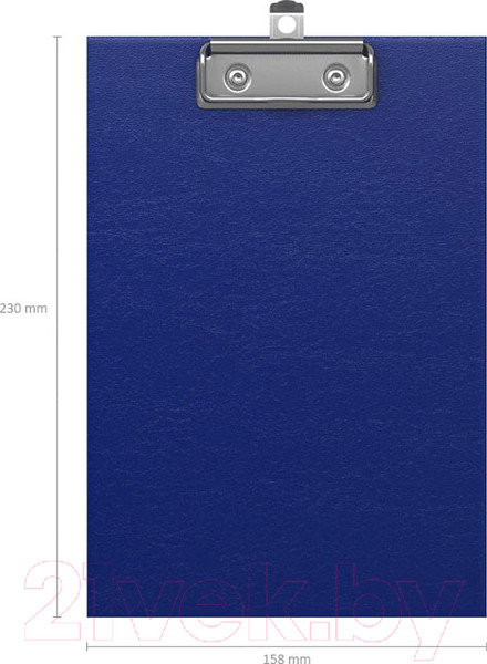 Изображение товара Планшет с зажимом Erich Krause Standard / 49445 (синий)