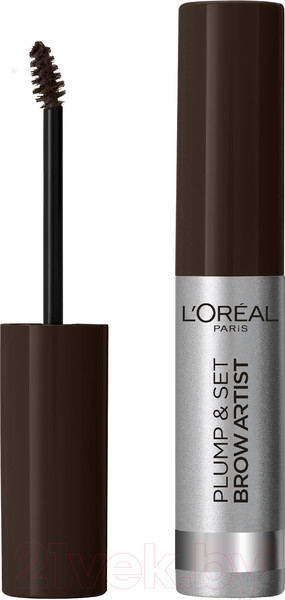 Изображение товара Тушь для бровей L'Oreal Paris Plump&Set Brow Artist 108 (темный брюнет)