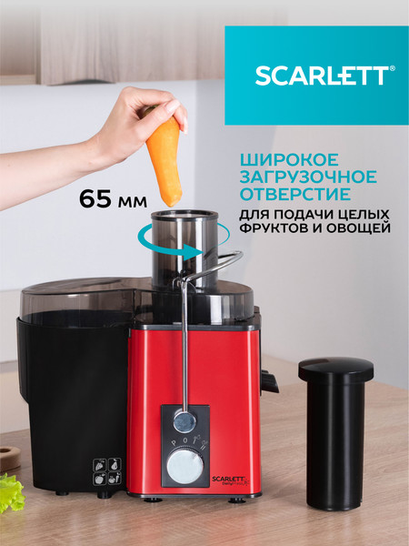 Изображение товара Соковыжималка электрическая Scarlett SC-JE50S49